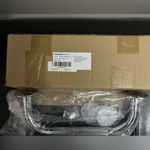 SammonsPreston Chrome Grab Bar 12" Support & Balance While Bathing Model A 9025